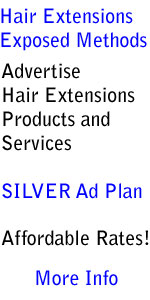 Silver advertising plan, Hair Extensions Exposed Methods